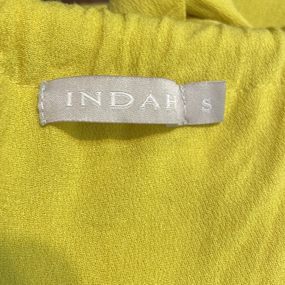 Lime Green Indah Viscose Romper - Picture 9 of 11